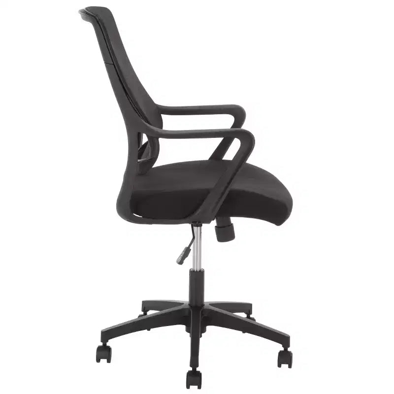 Fauteuil de bureau réglable Sabrina - Noir - SEI