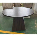 47Rice barn round dining table