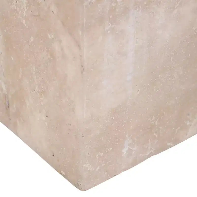 Table d'appoint stylée Block Accent pour chambre à coucher - Table de chevet et d'appoint pour boisson, pour chevet ou petits espaces - 22, Bronze et Havane
