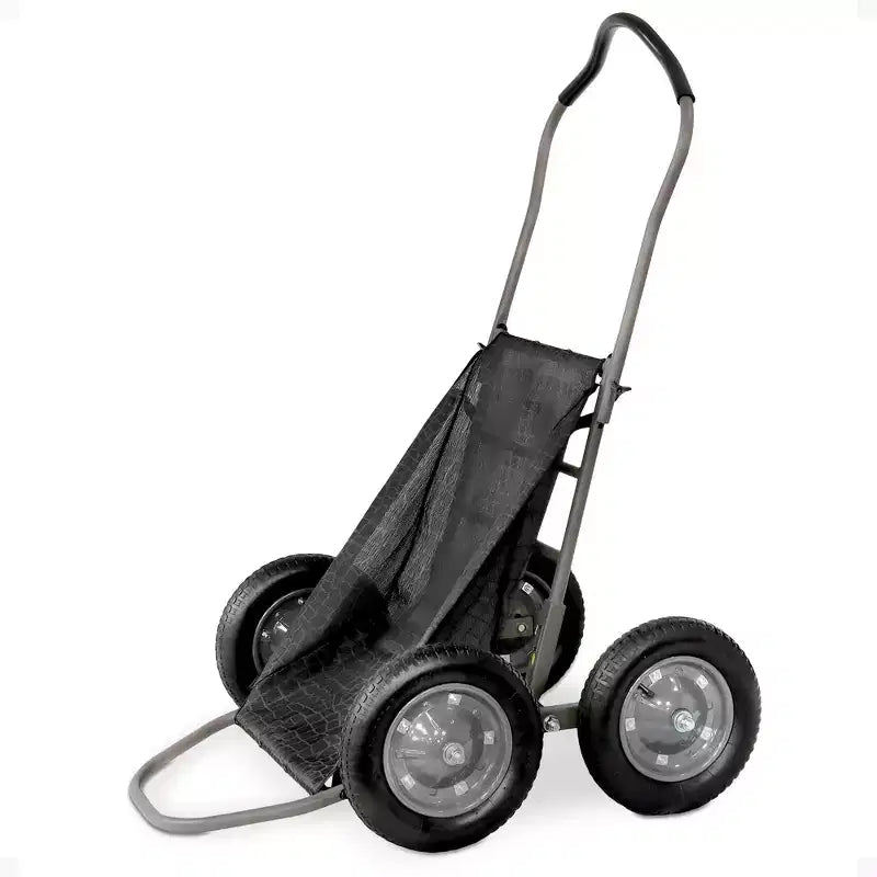 Chariot pliant multi-usage Hawk Crawler, chariot de chasse au cerf et de pêche avec une capacité de 227 kg pour le transport de gibier, d'appâts, d'équipement de chasse et de bois, noir