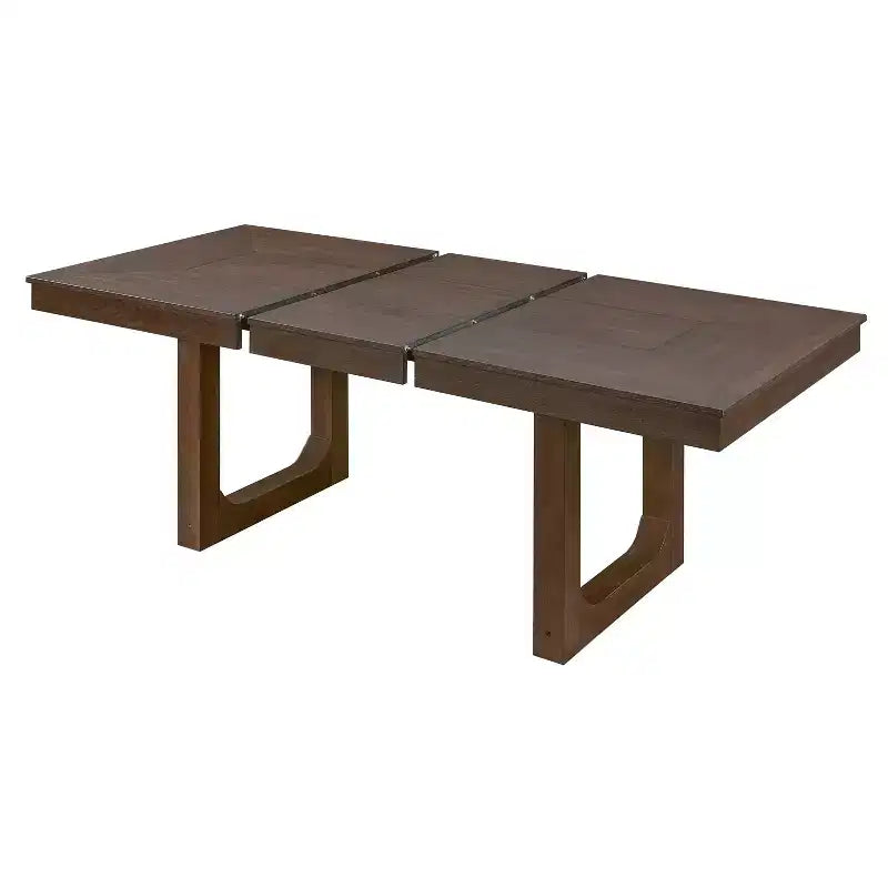 Table à manger extensible en bois GDFStudio Phillips Farmhouse 60-78
