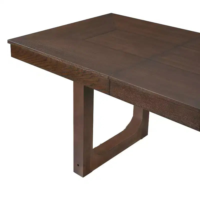 Table à manger extensible en bois GDFStudio Phillips Farmhouse 60-78