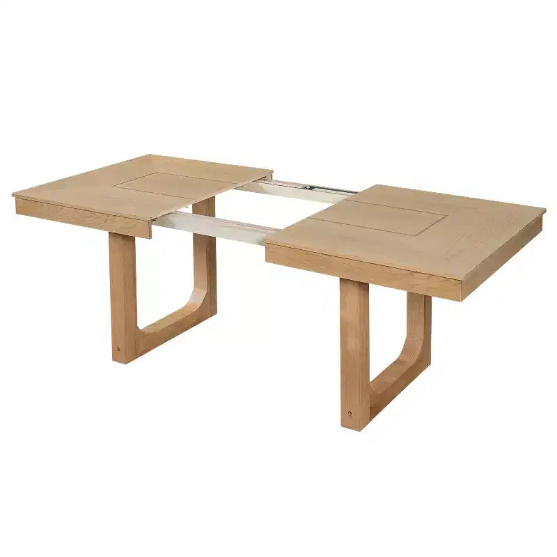Table à manger extensible en bois GDFStudio Phillips Farmhouse 60-78