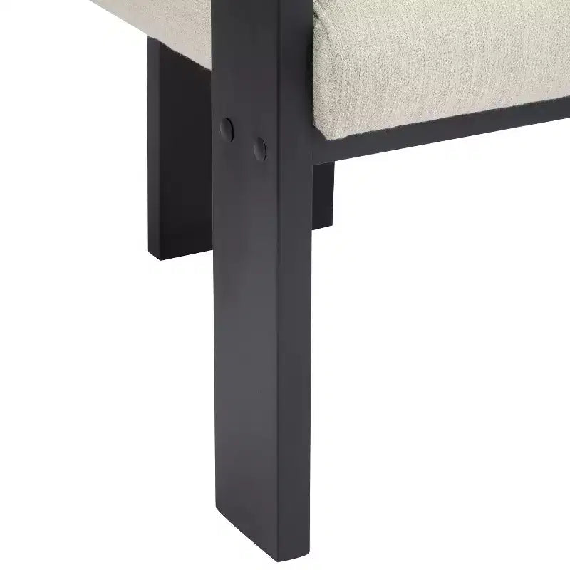 Lot de 2 chaises de salle à manger, chaises de cuisine avec dossier capitonné, fauteuils en tissu bouclette avec cadre en bois d'hévéa - ModernLuxe