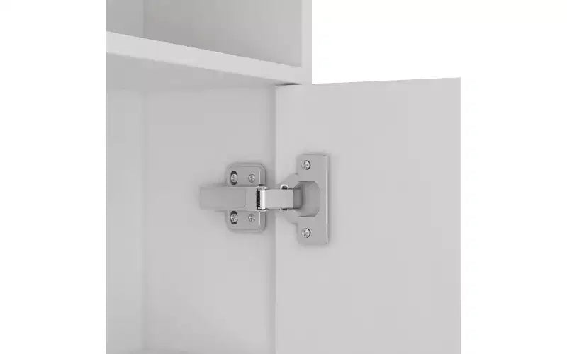 Coiffeuse de ferme de 43 pouces avec miroir éclairé, rangement organisé et support pour sèche-cheveux pour chambre à coucher, finition naturelle