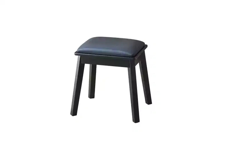 Coiffeuse d'angle moderne avec miroir éclairé, 4 tiroirs, armoire latérale, tabouret assorti et étagères ouvertes pour chambre à coucher
