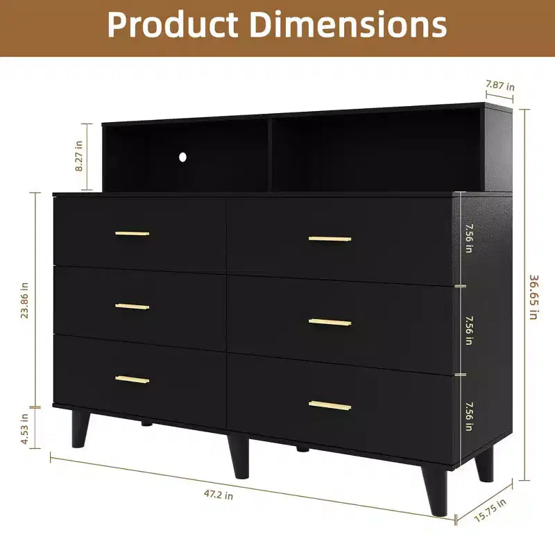 Meuble de bar à café de 120 cm avec prises électriques, buffet de rangement autonome avec tiroirs pour cuisine, salle à manger