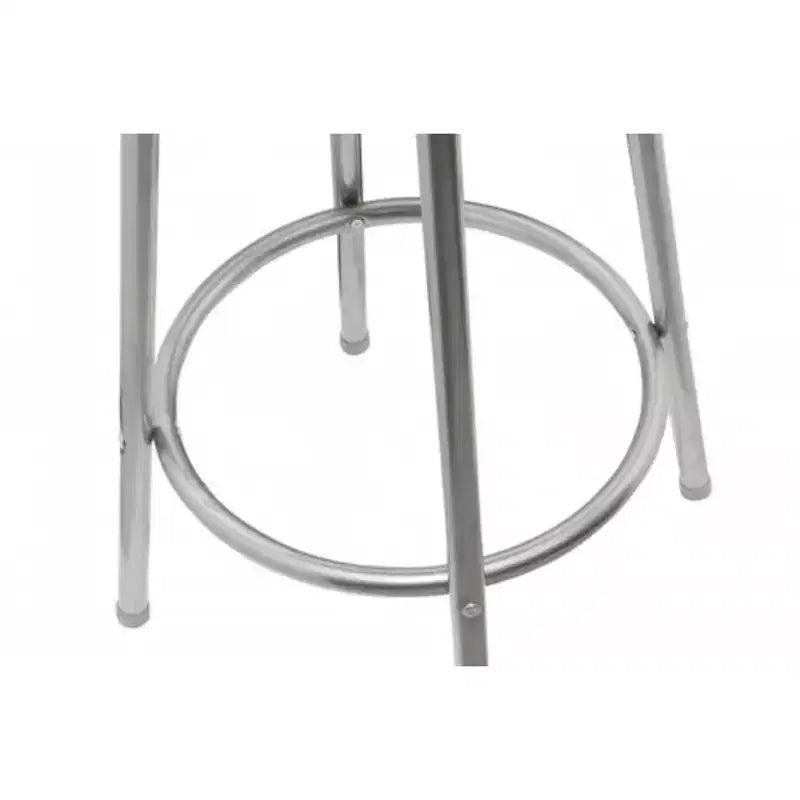vidaXL Lot de 2 tabourets de bar pivotants standard marron en MDF et acier