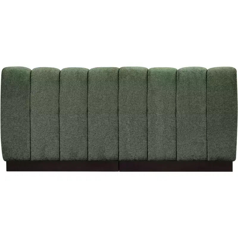 Canapé modulable en tissu chenille Quinn de Meridian Furniture