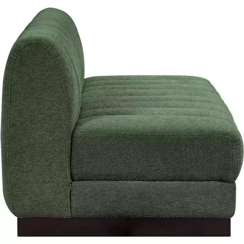 Canapé modulable en tissu chenille Quinn de Meridian Furniture