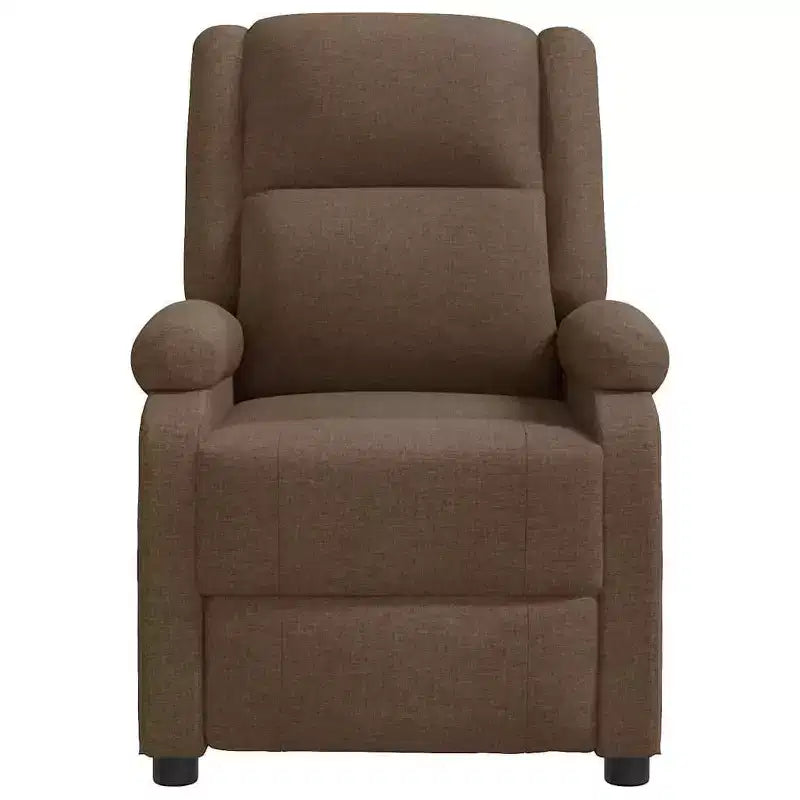 vidaXL Fauteuil de massage Crème Tissu et métal Medium