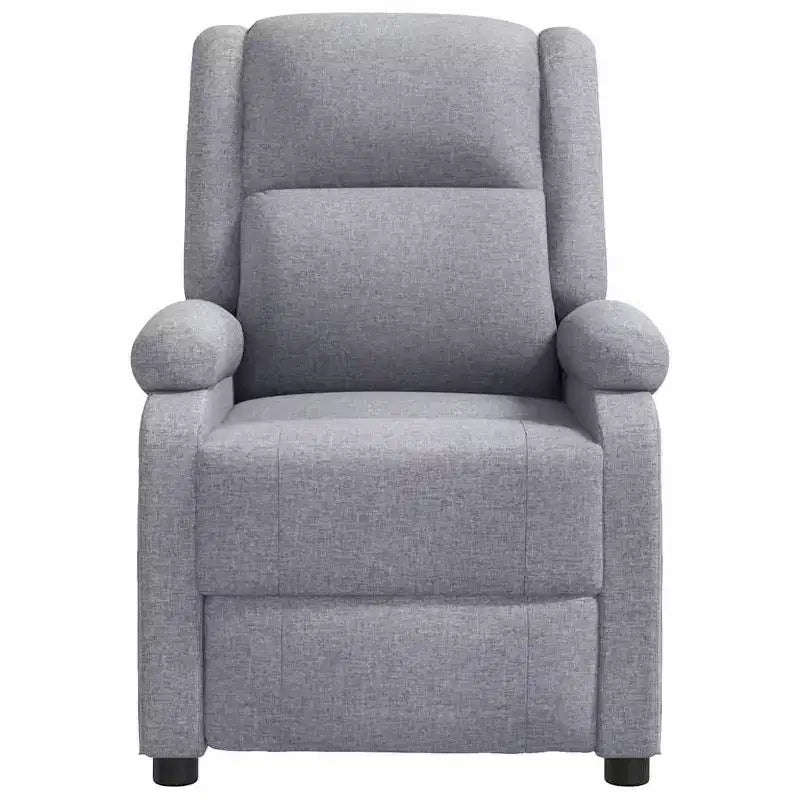 vidaXL Fauteuil de massage Crème Tissu et métal Medium