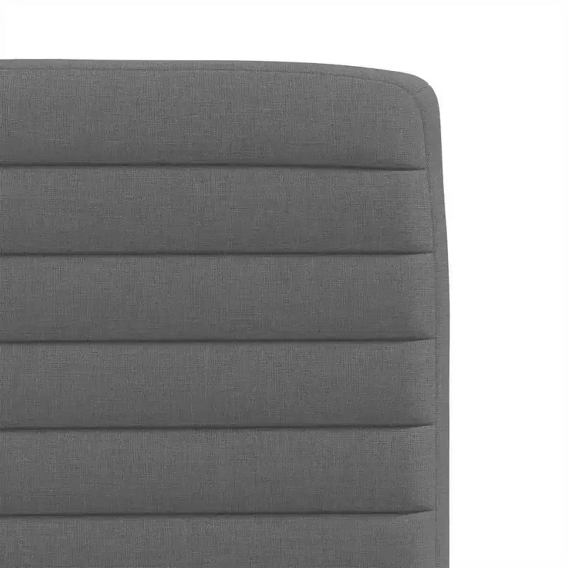 vidaXL Lot de 4 chaises de salle à manger gris foncé