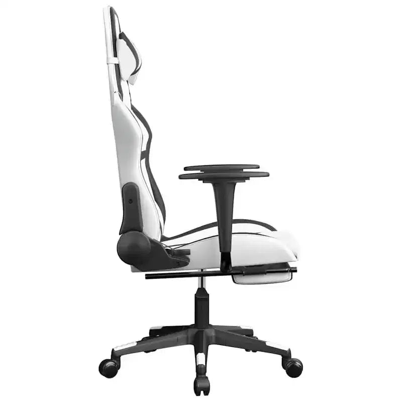 vidaXL Chaise de jeu noir et rouge