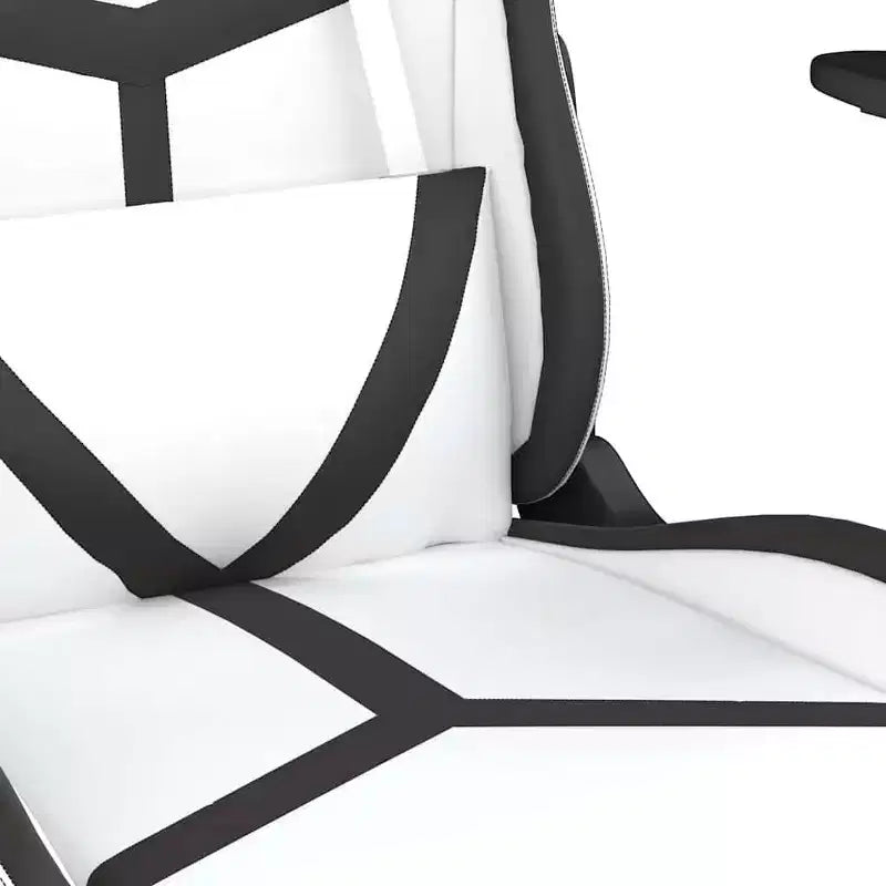 vidaXL Chaise de jeu noir et rouge