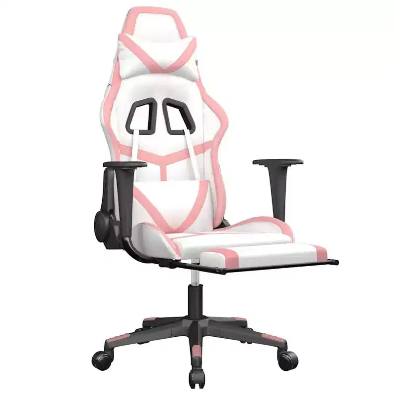 vidaXL Chaise de jeu noir et rouge