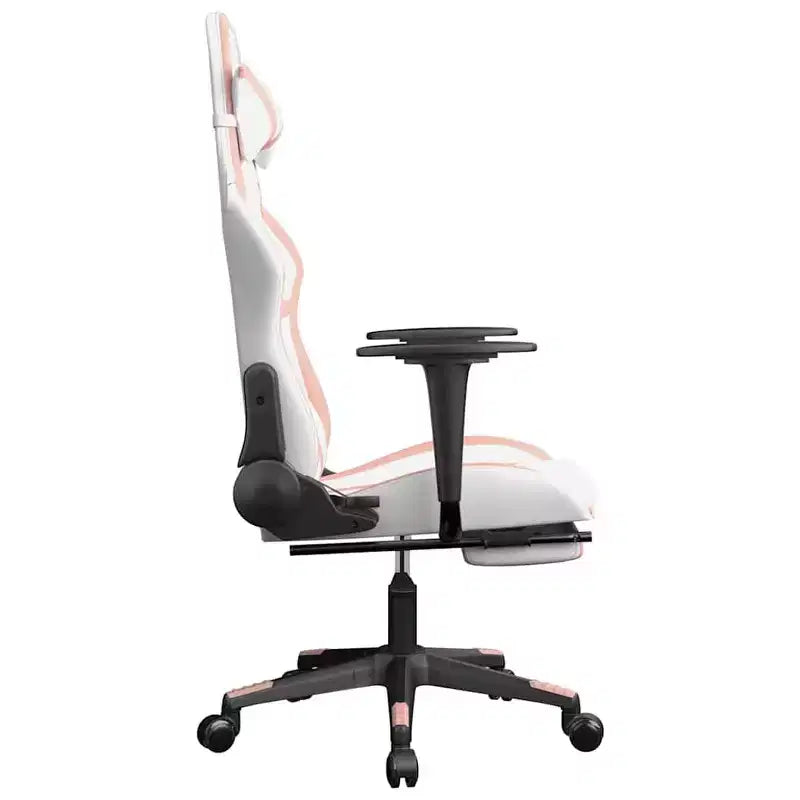 vidaXL Chaise de jeu noir et rouge