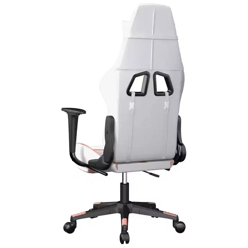 vidaXL Chaise de jeu noir et rouge