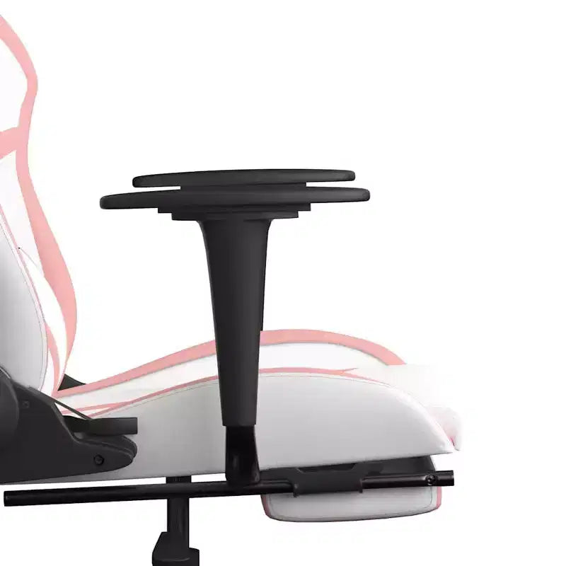 vidaXL Chaise de jeu noir et rouge
