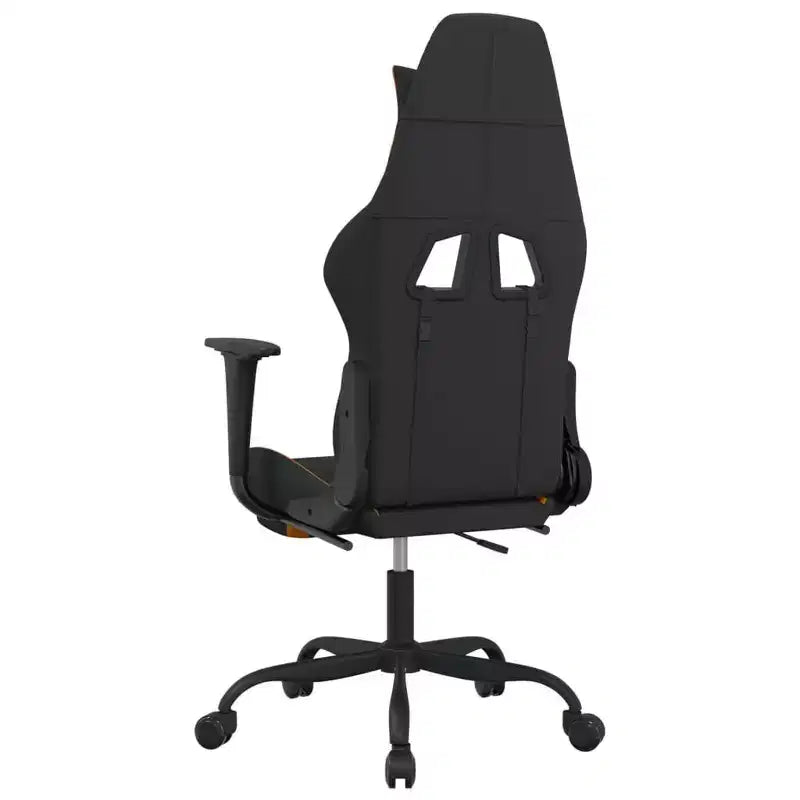 vidaXL Chaise de jeu noir et crème