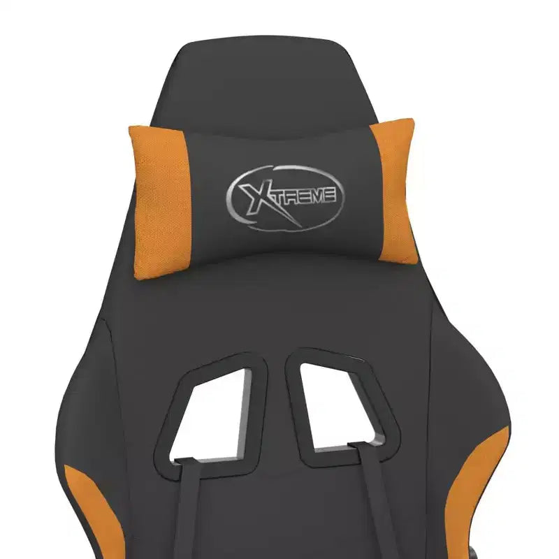 vidaXL Chaise de jeu noir et crème