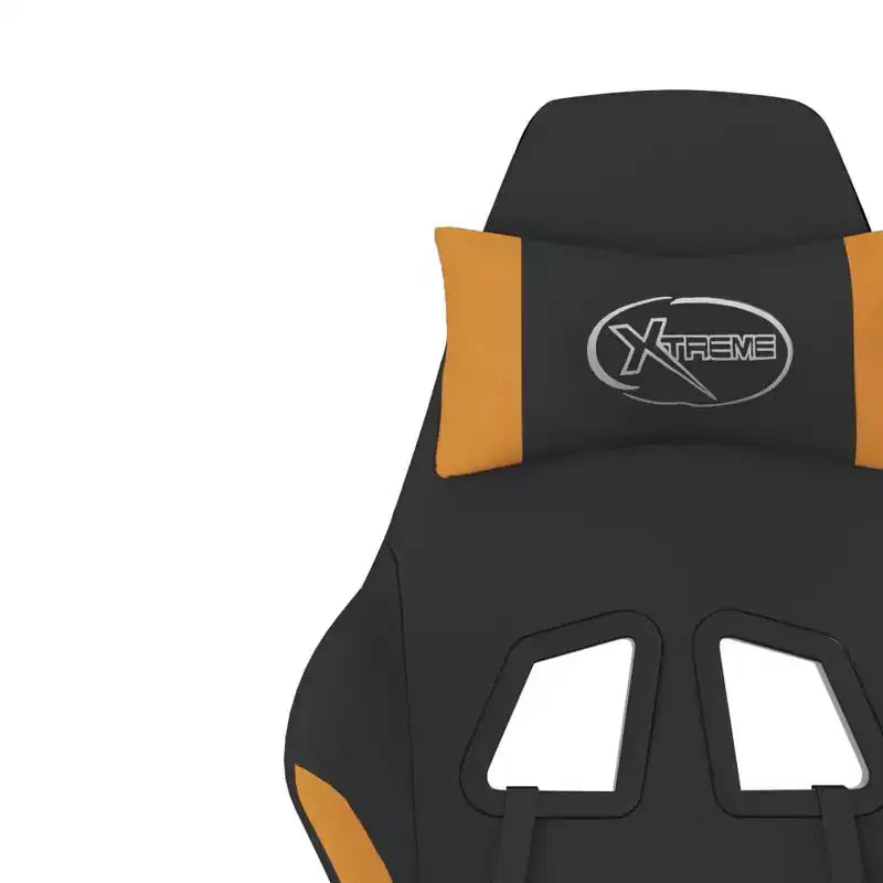 vidaXL Chaise de jeu noir et crème
