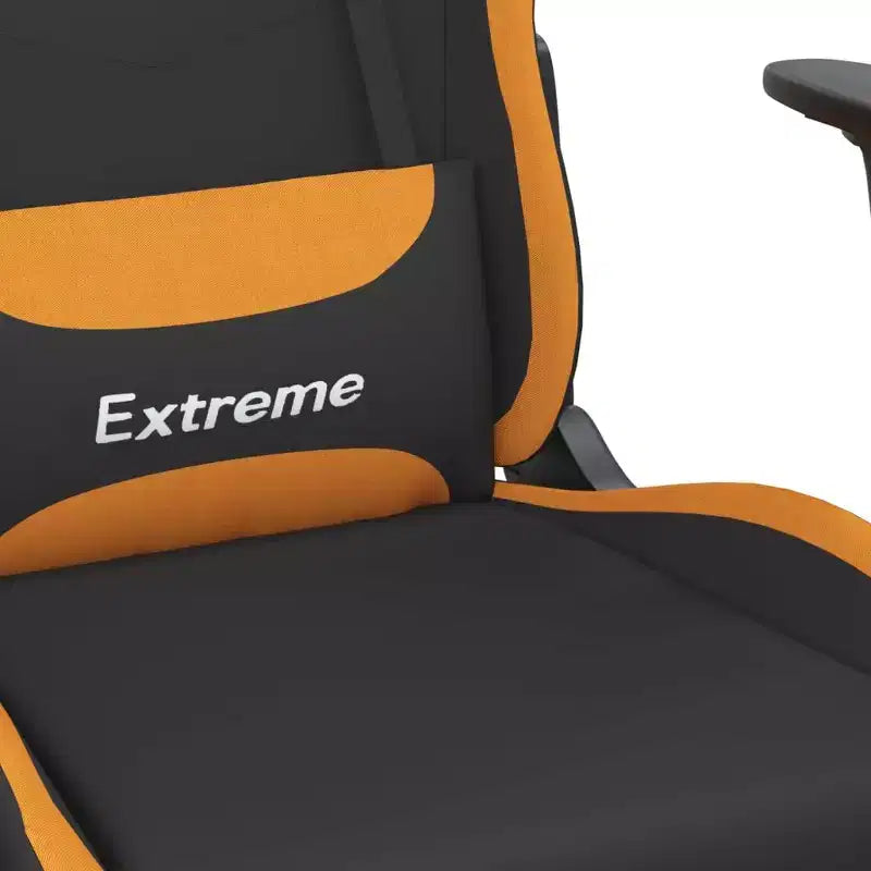 vidaXL Chaise de jeu noir et crème
