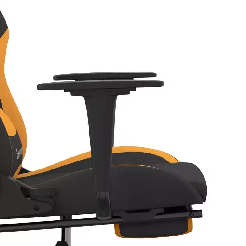 vidaXL Chaise de jeu noir et crème