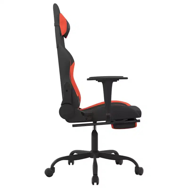 vidaXL Chaise de jeu noir et crème