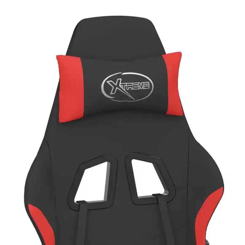 vidaXL Chaise de jeu noir et crème