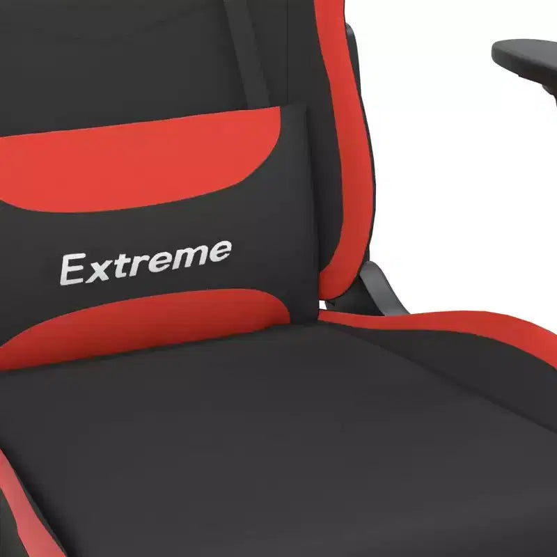 vidaXL Chaise de jeu noir et crème
