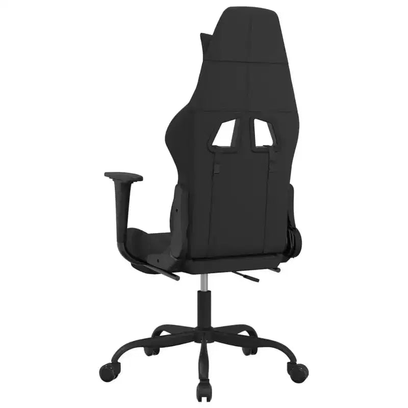 vidaXL Chaise de jeu noir et crème