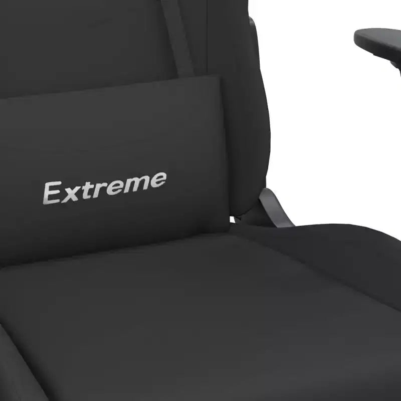 vidaXL Chaise de jeu noir et crème
