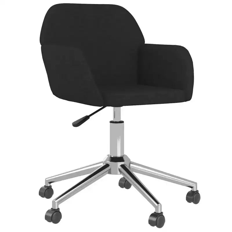 vidaXL Chaises de salle à manger pivotantes 2 pcs Tissu gris clair