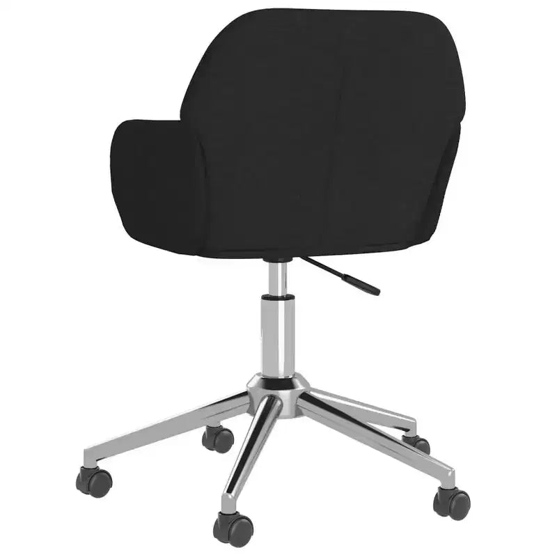 vidaXL Chaises de salle à manger pivotantes 2 pcs Tissu gris clair