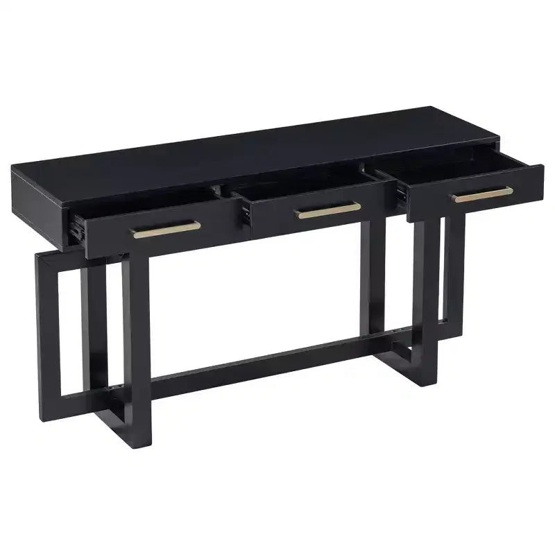 GDFStudio Allen U_STYLE Élégante console avec trois tiroirs