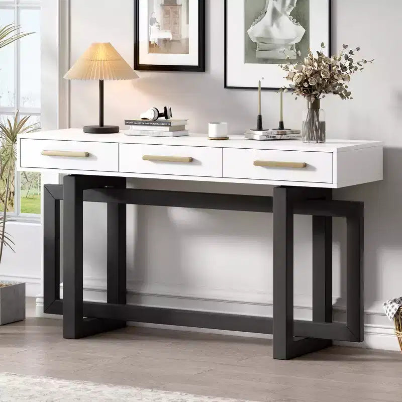 GDFStudio Allen U_STYLE Élégante console avec trois tiroirs