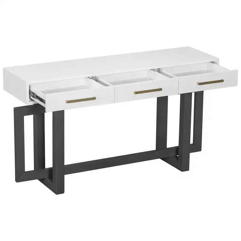 GDFStudio Allen U_STYLE Élégante console avec trois tiroirs