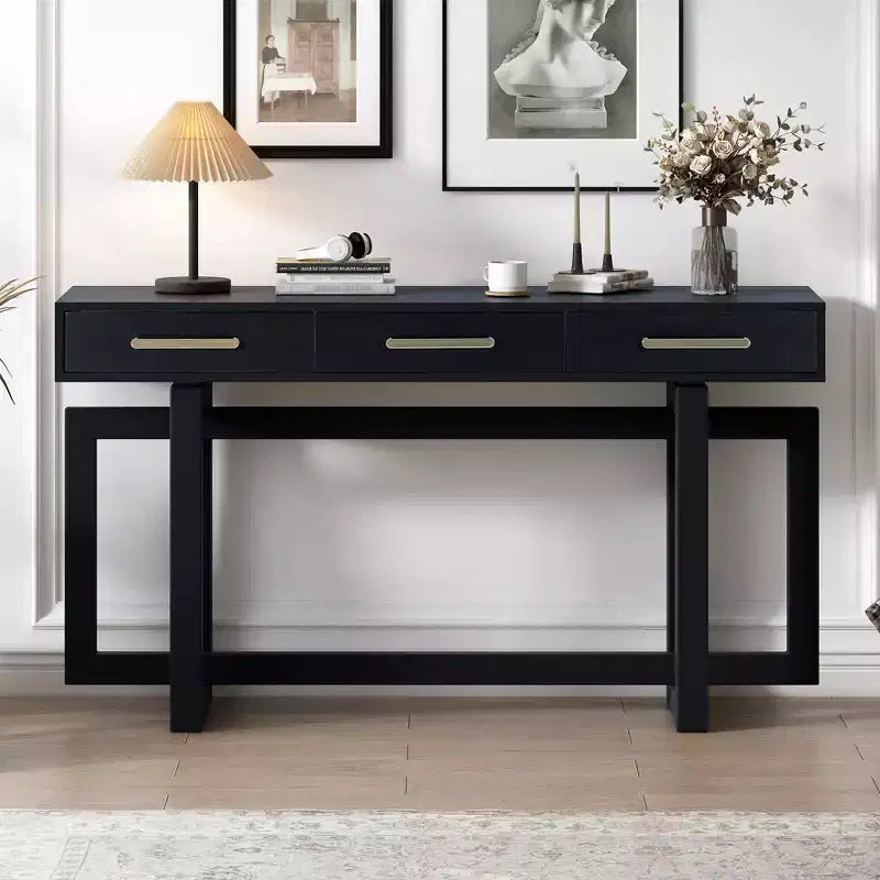 GDFStudio Allen U_STYLE Élégante console avec trois tiroirs