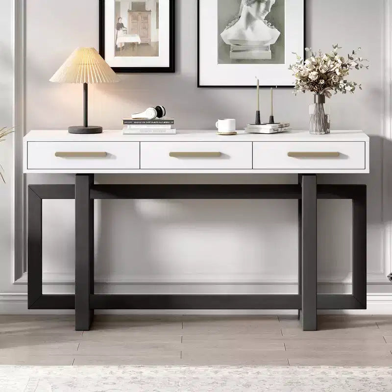 GDFStudio Allen U_STYLE Élégante console avec trois tiroirs