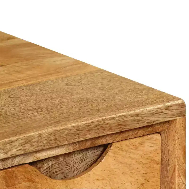 vidaXL Bureau Varie selon la pièce Bois de manguier massif 115 x 47 x 76 cm