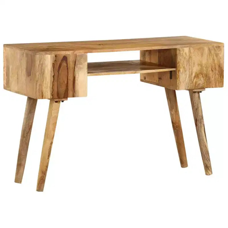 vidaXL Bureau Varie selon la pièce Bois de manguier massif 115 x 47 x 76 cm