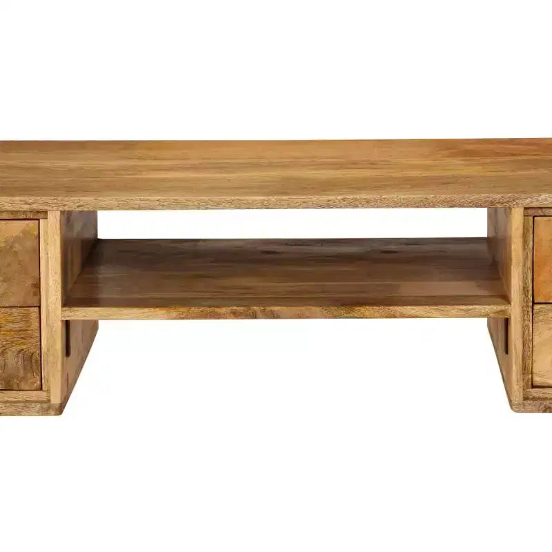 vidaXL Bureau Varie selon la pièce Bois de manguier massif 115 x 47 x 76 cm
