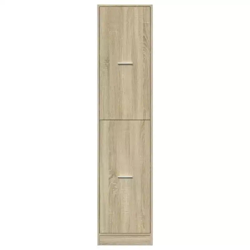 vidaXL Armoire de pharmacie chêne Sonoma Bois d'ingénierie Haute