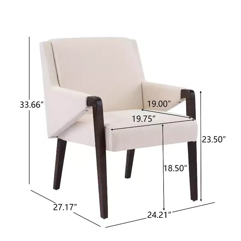 Christopher Knight Home Selena Ensemble de salle à manger 7 pièces avec chaises rembourrées de style moderne du milieu du siècle et table rectangulaire