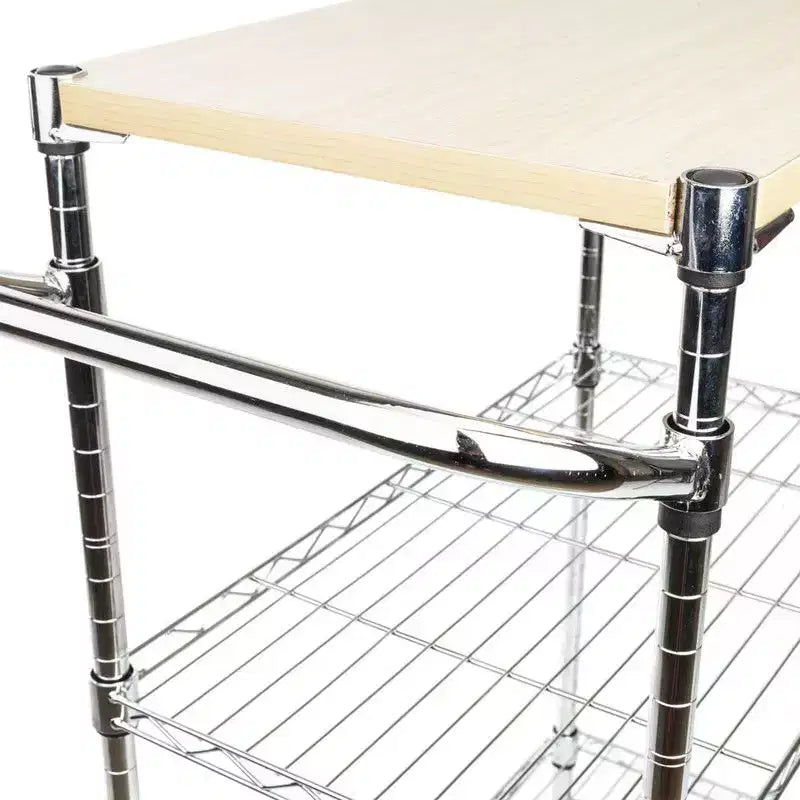 Chariot de rangement à roulettes L 28 x H 33,5 po