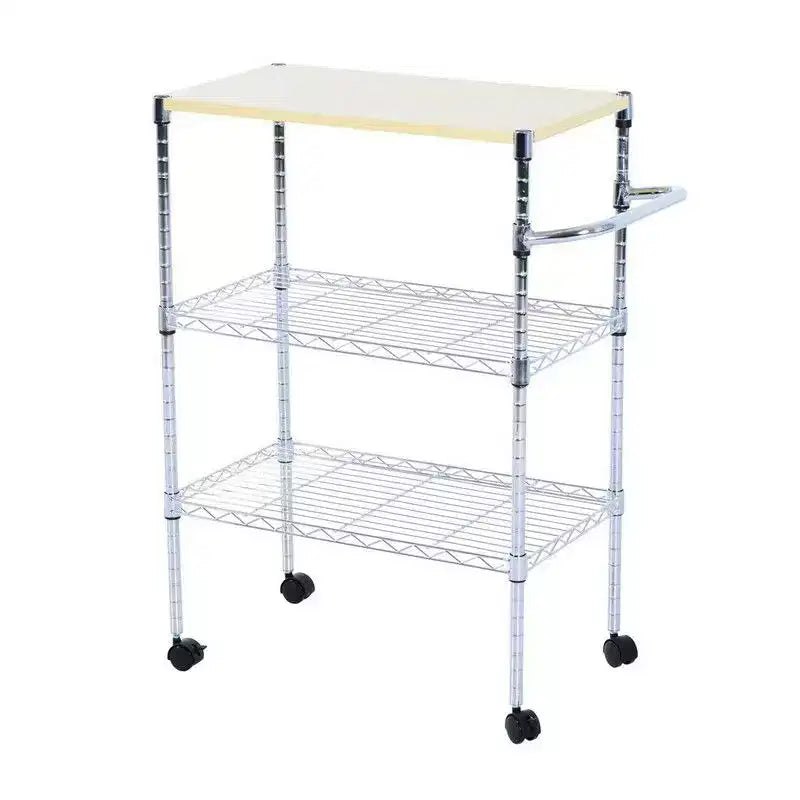 Chariot de rangement à roulettes L 28 x H 33,5 po