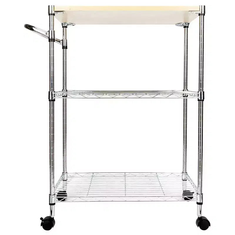 Chariot de rangement à roulettes L 28 x H 33,5 po