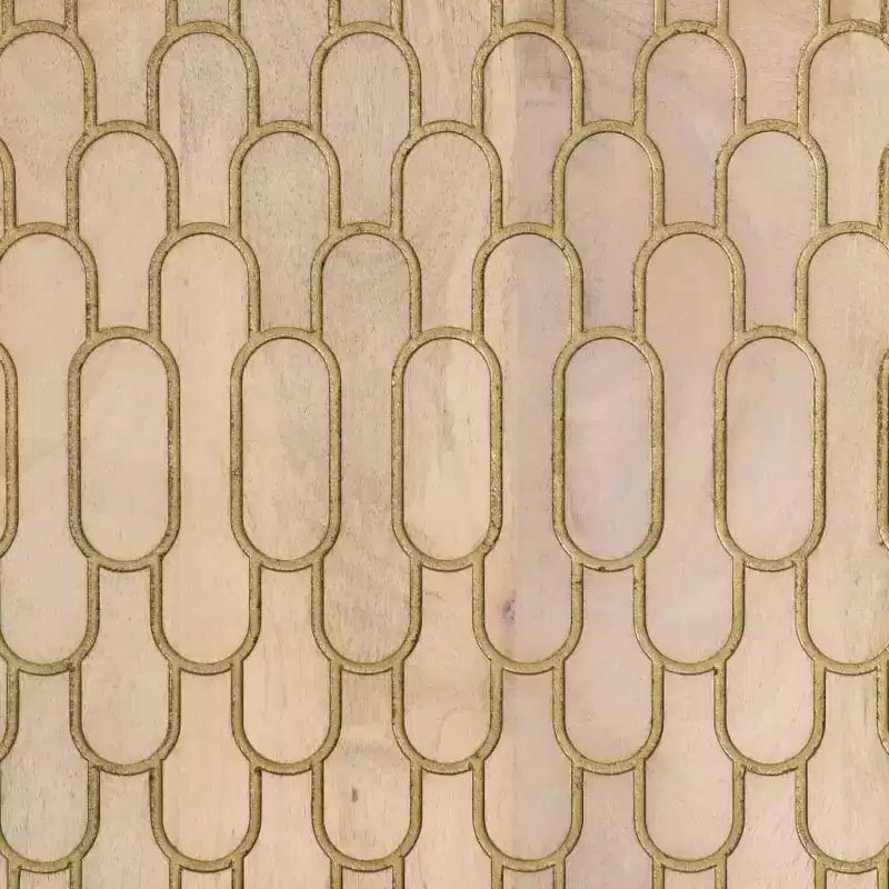 vidaXL Armoire de salle de bain Bois naturel Bois de manguier massif, bois d'ingénierie