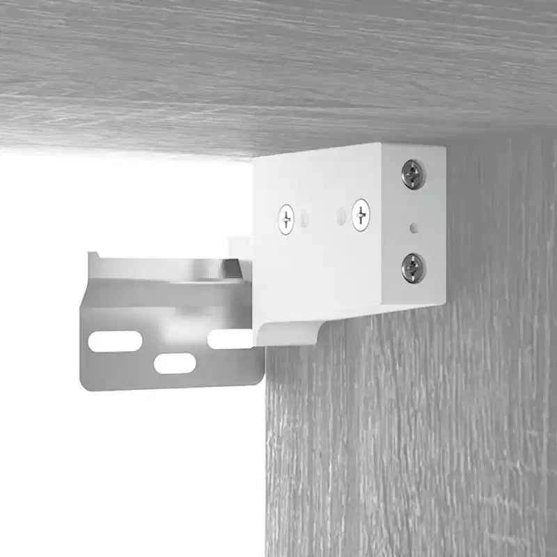 vidaXL Meuble de salle de bain gris Sonoma bois d'ingénierie 32x20x67 cm